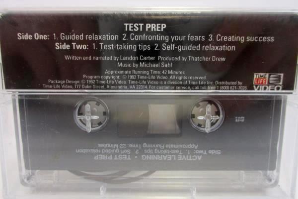 Active Learning How to Succeed in School & Life Cassette Tape Time Life 1992 NEW