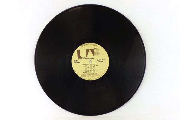 United Artists Records UA-LA349-R Dick Feller Wrote LP Credit Card Song and More