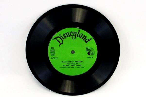 1967 Walt Disney The Story of Hansel and Gretel Record Songs Included LLP-317