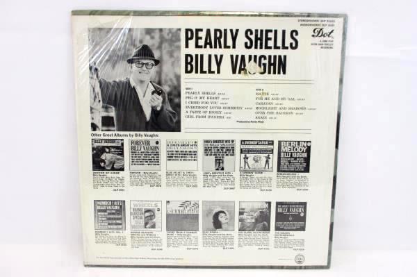 Billy Vaughn Pearly Shells LP Bachelor Pad Lounge Dot Records DLP 3605 In Shrink