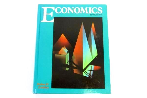 Economics by Edwin G. Dolan and David E. Lindsey 1991 Hardcover Revised Textbook