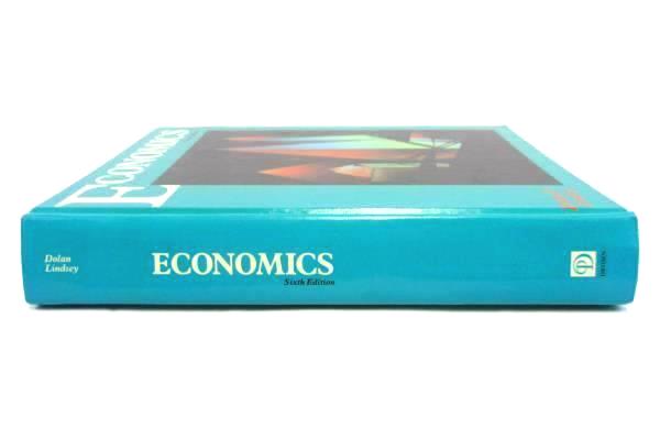 Economics by Edwin G. Dolan and David E. Lindsey 1991 Hardcover Revised Textbook