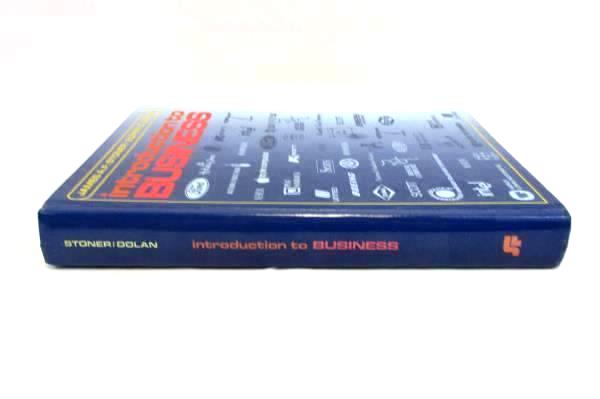 Edwin Dolan Introduction To Business 1985 by James Stoner Signed Textbook
