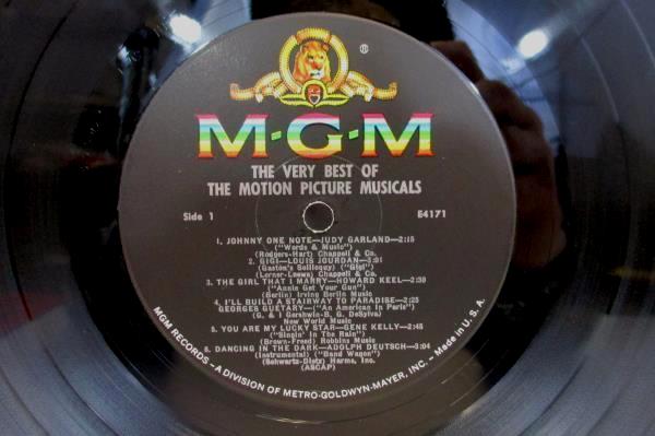 The Very Best of Motion Picture Musicals Sound Track LP Record MGM Records
