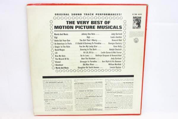 The Very Best of Motion Picture Musicals Sound Track LP Record MGM Records