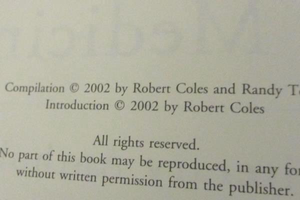 A Life in Medicine A Literary Anthology Edited by Robert Coles, MD & Randy Testa