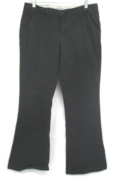 Lot of 2 Women's Junior Pants Jeans Arizona Black Slacks Distress 13