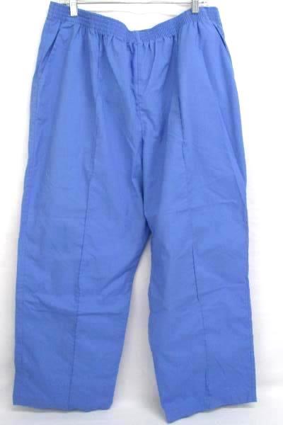 V LIFE Blue Cebl Medical Career Scrub Pants Elastic Size 2XL # Style 9112P