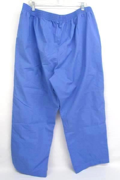 V LIFE Blue Cebl Medical Career Scrub Pants Elastic Size 2XL # Style 9112P