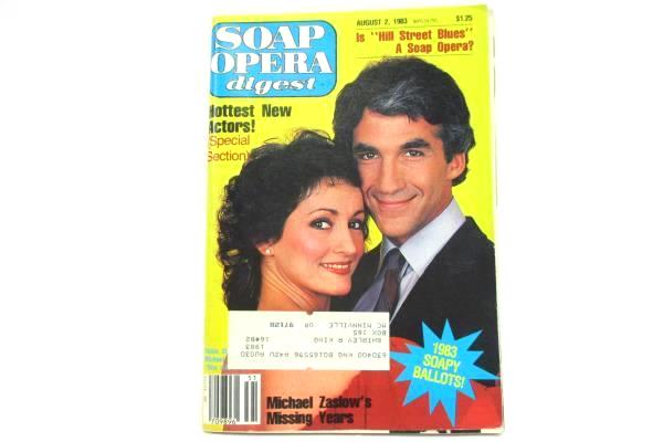 1983 Soap Opera Digest #16 Vol. 8 One Life to Live Michael Zaslow Robin Strasser