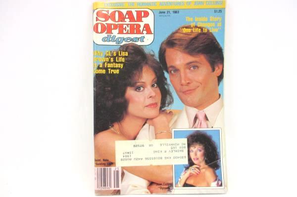1983 Soap Opera Digest #13 Vol. 8 GL Lisa Brown Michael Tylo Joan Collins