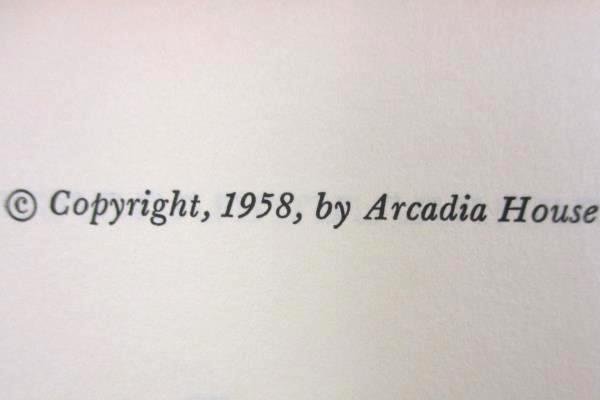 Vintage Hardcover 1958 Murder At Eastover Amanda Rutter Arcadia House ~VERY RARE