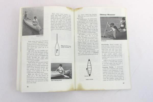 Vintage Canoeing Boy Scouts Of America Merit Badge Series Book