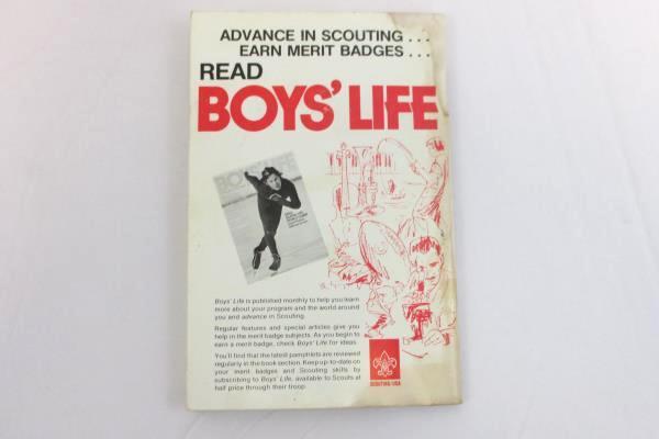 Vintage Canoeing Boy Scouts Of America Merit Badge Series Book