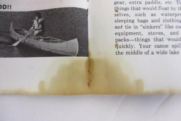 Vintage Canoeing Boy Scouts Of America Merit Badge Series Book