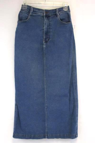 Lot of 2 Women's Casual Dress Saint Germain Top Size S W/ Denim Skirt Size S