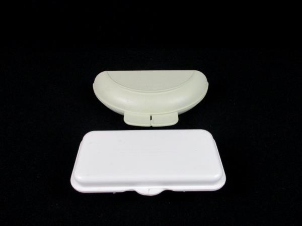 Lot of 2 Plastic Microwave Cooking Omelette Eggs Miracle Ware Progressive