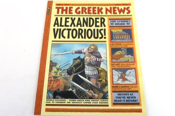 The Greek News Alexander Victorious History Children's Book