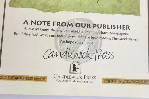 The Greek News Alexander Victorious History Children's Book Powell and Steele PB