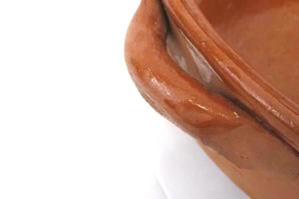 Handmade Stoneware Pottery Handled Bowl Serving Southwest Style Rustic Country