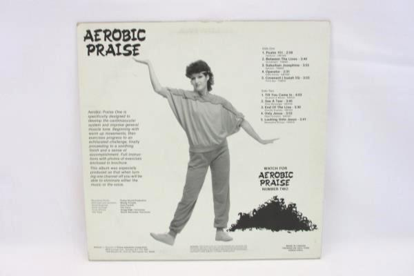 Wendy Forseth Aerobic Praise Horizon Records JS5018 LP Booklet Worship Workout