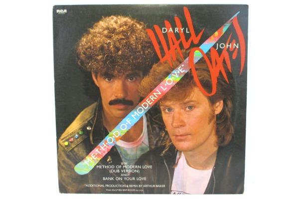 Hall & Oats LP 33 RPM "Method Of Modern Love" RCA Records 1984 12" Record