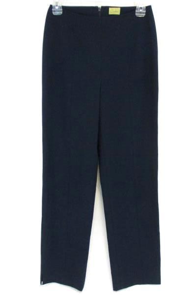 CASLON Women's Navy Blue High Waist Trouser Slack Pants Size 0