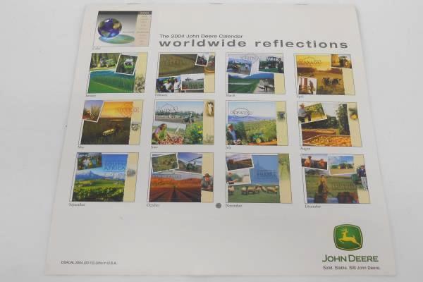John Deere 2004 Calendar WORLDWIDE REFLECTIONS The Fisher-Ernst Group Unused
