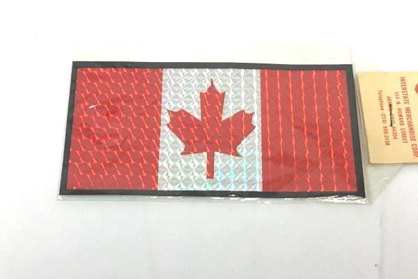 Canada IMC 'Mr. Interstate Sunshine" Canada Leaf Flag Sticker Reflective Prism