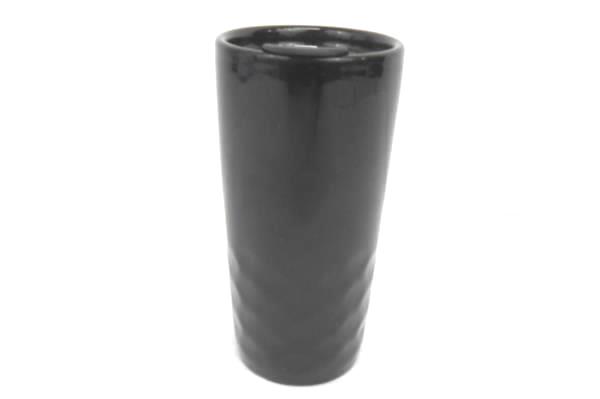 H2Go Black MStar Church Travel Mug Black Textured