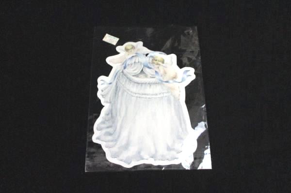 Lot of 19 Heartprint Angel Bear Heart Baby Gift Tags Shower Present NEW