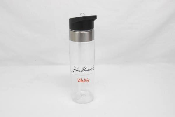 Lot of 2 To Go Plastic Water Bottles Travel Drinks John Hancock Outdoor Products