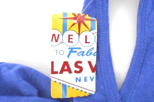 Women's LAS VEGAS Tank Top Size Large Purple Welcome To Fabulous Las Vegas NV