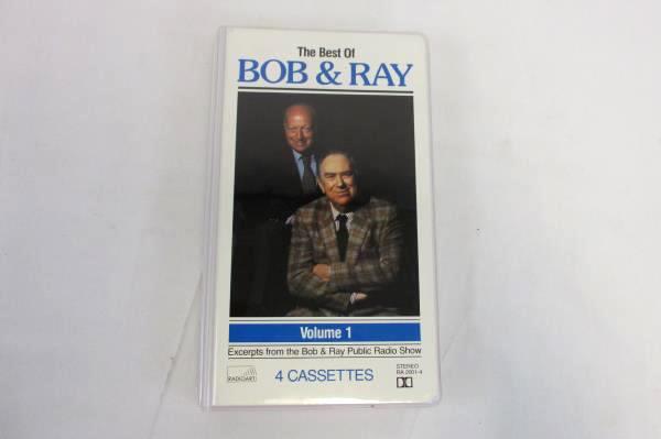 BEST OF BOB & RAY VOL. 1 PBS RADIO SHOW 4 Cassettes Set RadioArt Audiobook