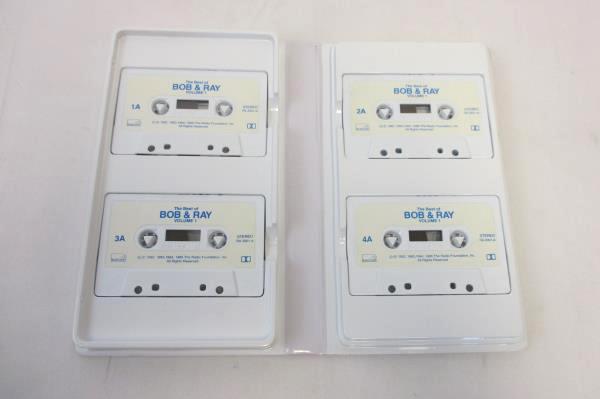 BEST OF BOB & RAY VOL. 1 PBS RADIO SHOW 4 Cassettes Set RadioArt Audiobook