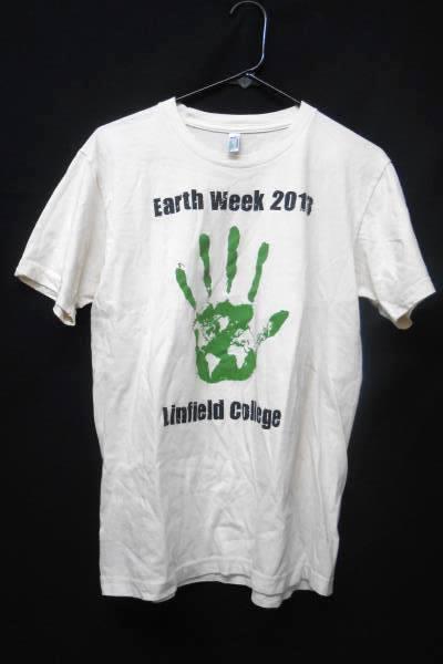 Linfield College Lot Sorority T-Shirt Earth Week T-Shirt M Laundry Bag Towel