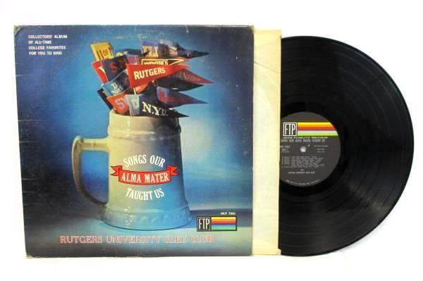 SONGS OUR ALMA MATER TAUGHT US VINYL LP ALBUM FTP RECORDS INCLUDES SONG SHEET