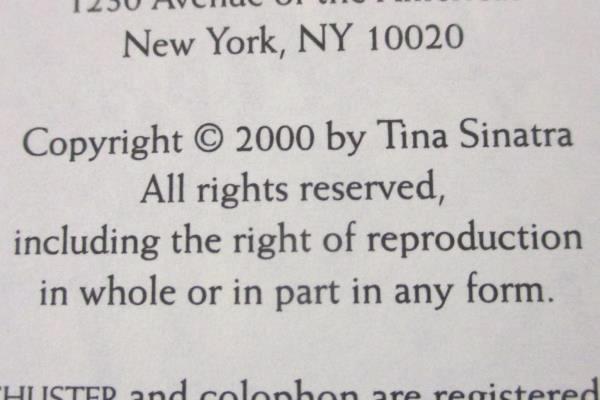 My Father's Daughter: A Memoir Tina Sinatra with Jeff Coplon