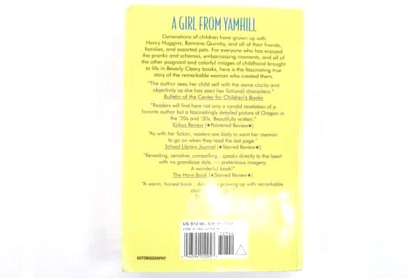 1988 Beverly Cleary A Girl From Yamhill A Memoir Paperback