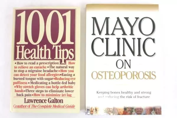 Lot of 4 Health Books Prescription Alternatives Osteoporosis Alzheimer's Tips