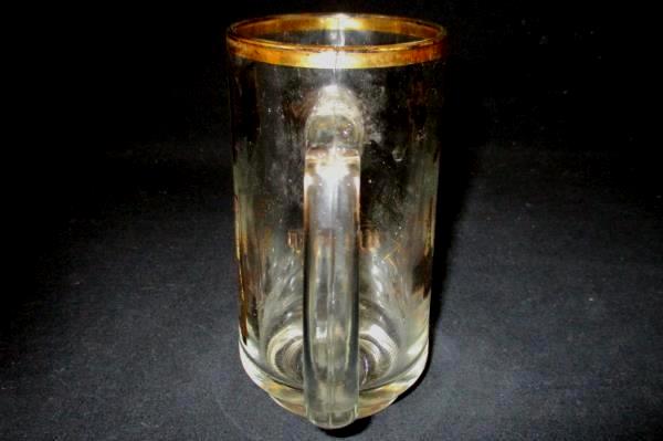 Vintage Canada British Columbia Indian Totem Pole Souvenir Glass Stein Mug