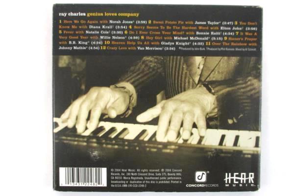 Ray Charles Genius Loves Company CD Duets