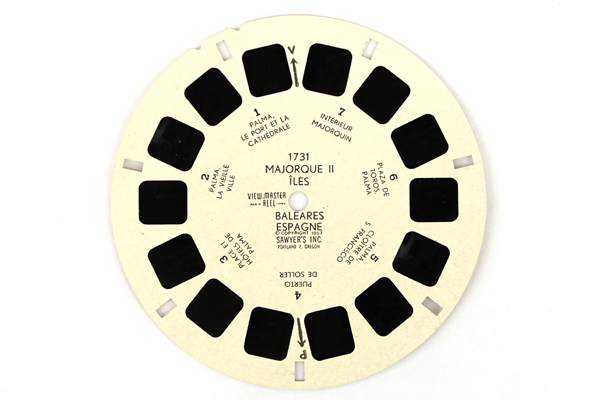 Lot of 2: View-Master Bullfight & Majorque Iles Spain Typeset Reels #720-1731