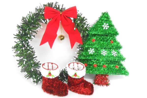 Mix Lot Christmas Holiday Home Decorations Wood Box Lights Wreath Bowl Platter