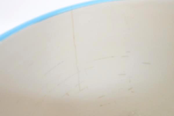 Tropical Fish Bowl Blue Boston Warehouse Decorative Serving Dip Appetizer 2007