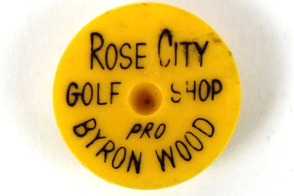 7: Plastic Ron Hoetmer De Anza CC Overlake - Princeville Hawaii Golf Markers