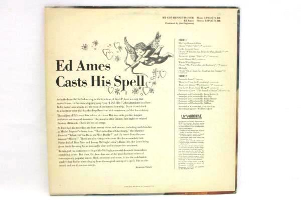 Ed Ames My Cup Runneth Over Record LP Album RCA LSP-3774 Ed Ames Catalog 1967