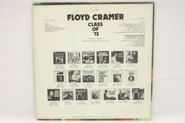 Floyd Cramer Class of '73 Album LP APL1-0299 RCA 1973 Country Vinyl 33 RPM