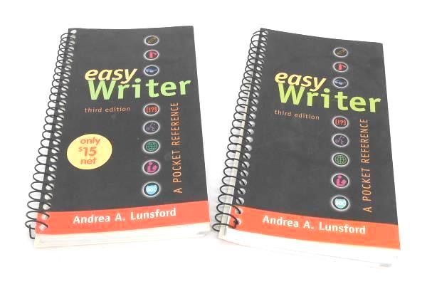 2 EasyWriter 3rd Ed. by Andrea A. Lunsford 2006 Spiral Bound