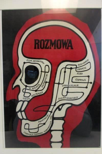 Vintage Movie Poster Rozmowa THE CONVERSATION Gene Hackman Jerzy Flisak 11 x 17